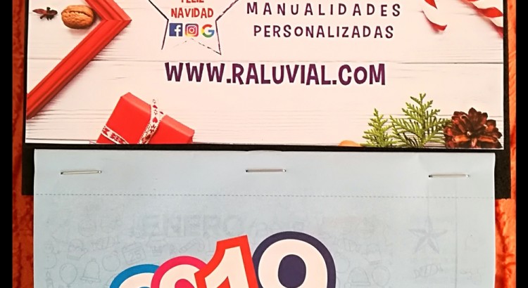 CALENDARIO RALUVIAL 2019
